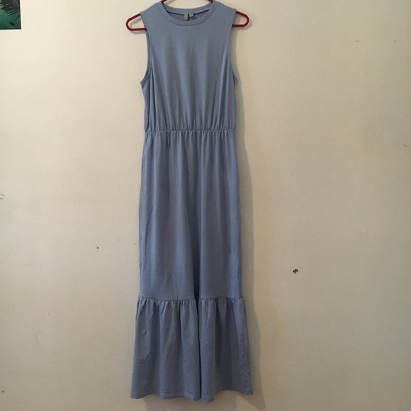 ASOS Dresses & Skirts - NWT ASOS Chambray Tiered Maxi Dress